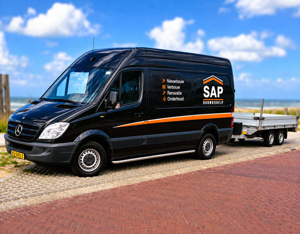 Van idee naar eindresultaat. Bouwbedrijf Sap regelt het.